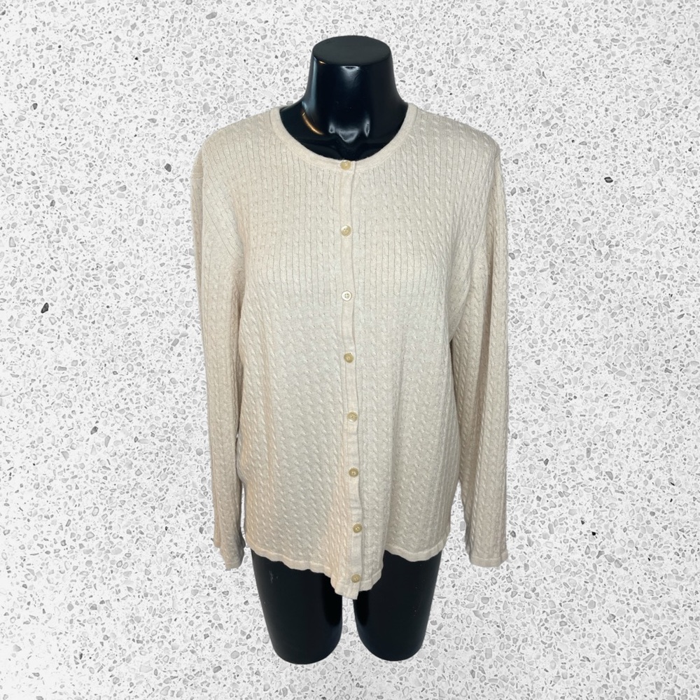 Karen Scott Women’s Cardigan. Size:XL